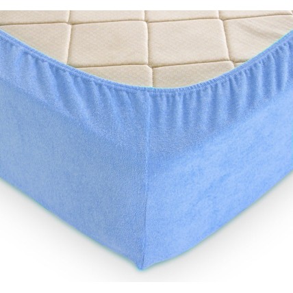 Простирадло махрове на резинці (60х120х20) Placid Blue